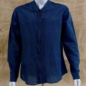 Giorgio Armani Zippered Dress Shirt